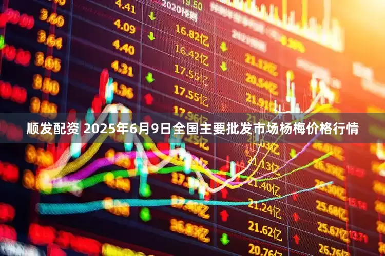 顺发配资 2025年6月9日全国主要批发市场杨梅价格行情